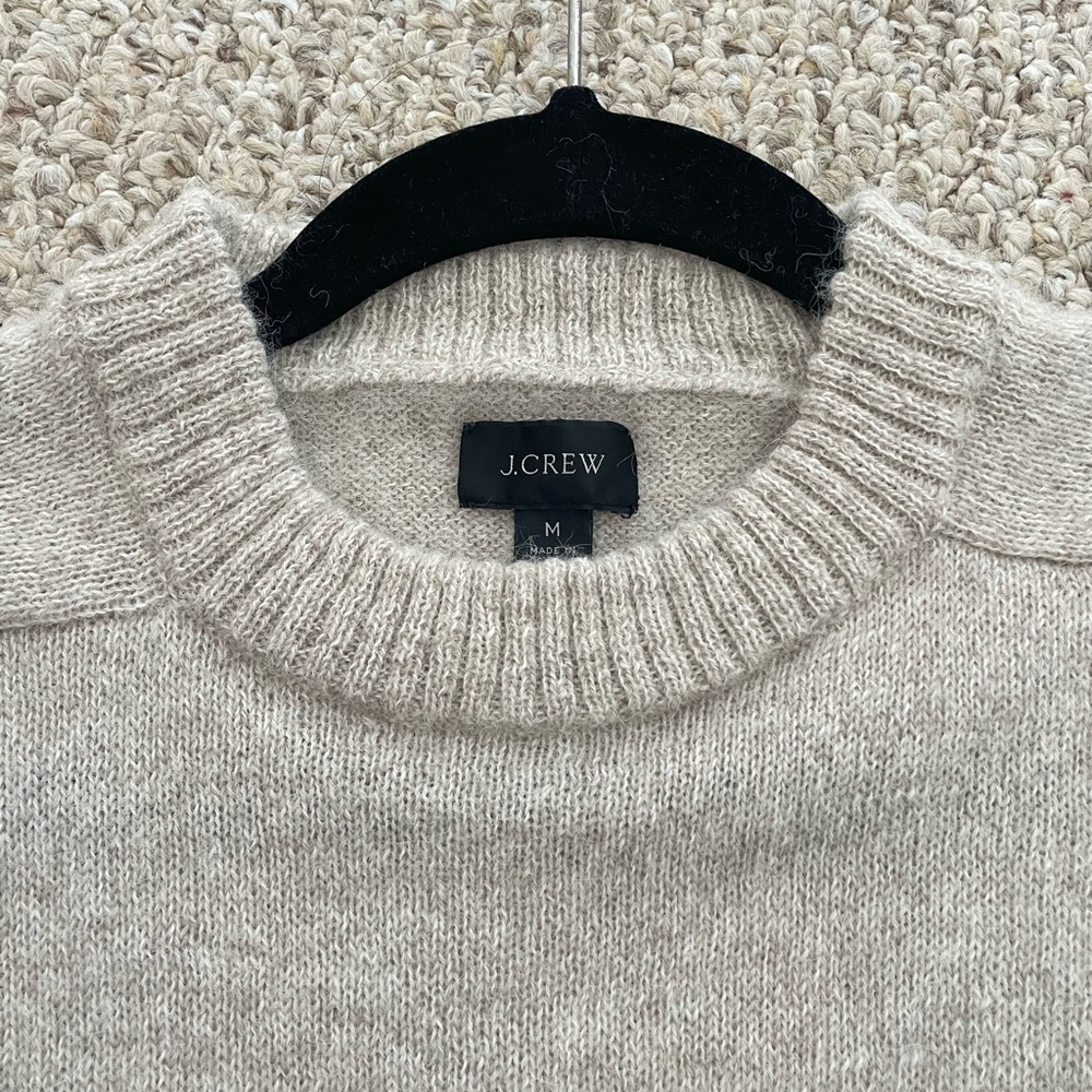 J.Crew 100% Alpaca Crewneck Sweater - Picture 8 of 10
